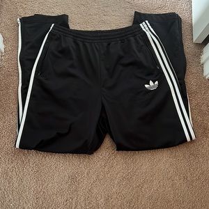 Men’s adidas Three Stripe Zippered Leg Pants- Size L
